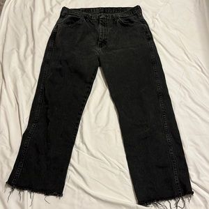 rustler straight leg jeans size 8